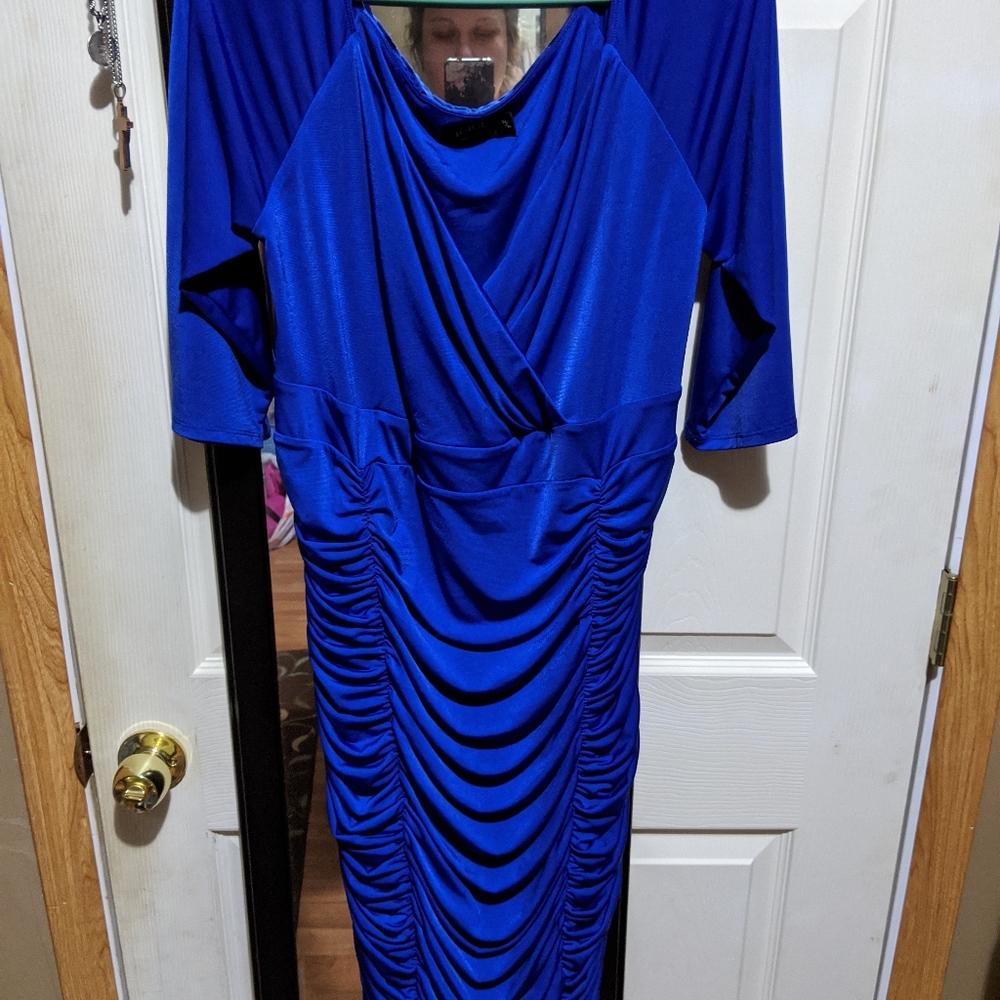 Bodycon style Cobalt blue dress